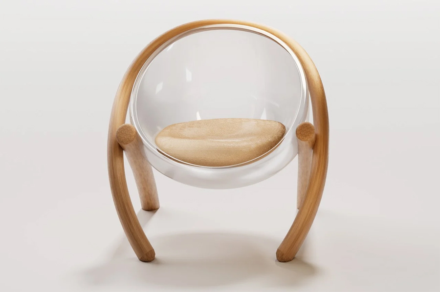 Eco-Chic Comfort in XOX Chair