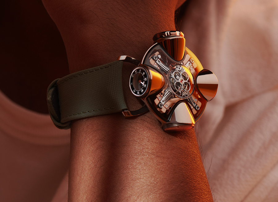 MB&F HM11 Architect Watch Inspired by 1960s Architecture