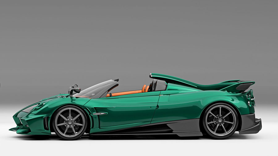Power and Elegance of 2024 Pagani Imola Roadster