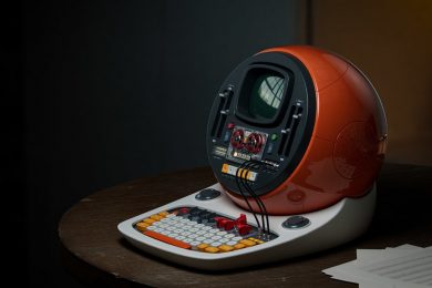 Art of Retro-Futurism in Jack Wang's TVA Computer Design