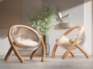 Eco-Chic Comfort in XOX Chair