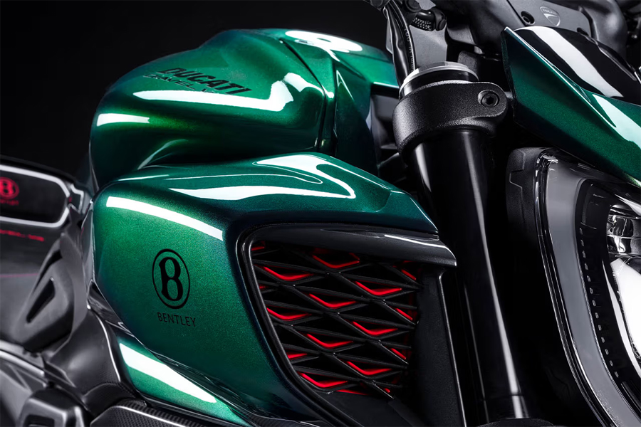 Bentley and Ducati Unite for the Ultimate Luxury Diavel Motorcycle