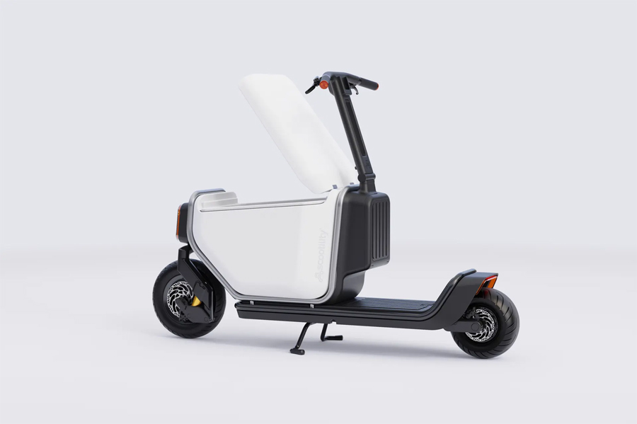 E-Scooter Designed for Urban Cargo Transportation