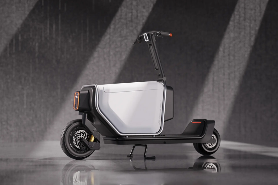 E-Scooter Designed for Urban Cargo Transportation