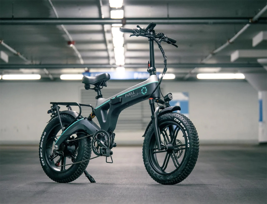 Adventure Foldable E-bike Folld-1 Built for City Streets and Off-Road Trails