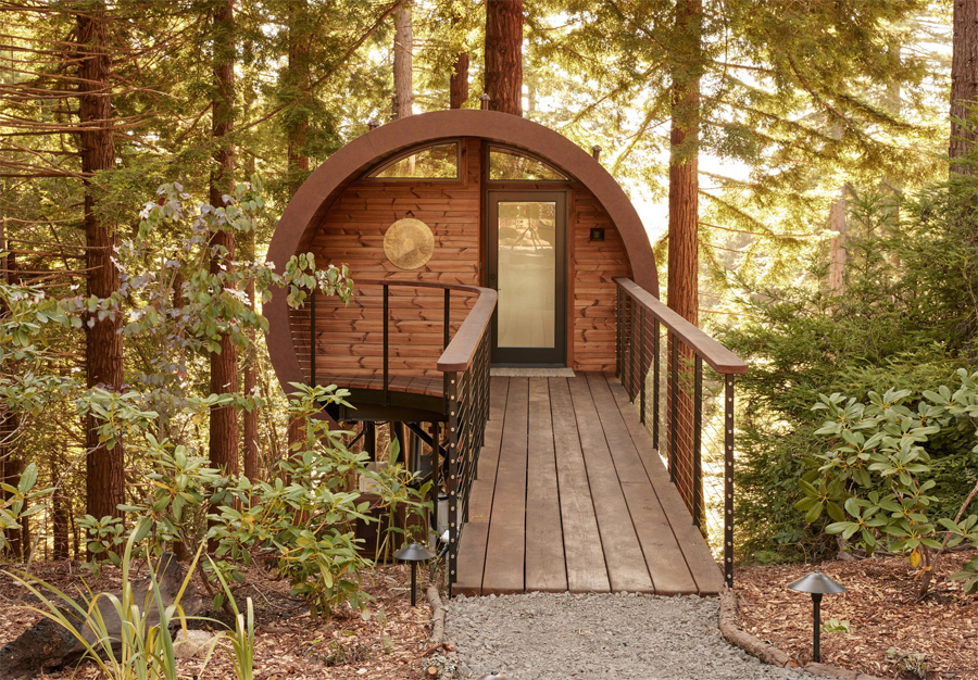 Forest Fantasia Inside the Spyglass Treehouse Residence