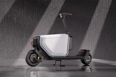 E-Scooter Designed for Urban Cargo Transportation