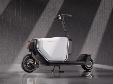 E-Scooter Designed for Urban Cargo Transportation