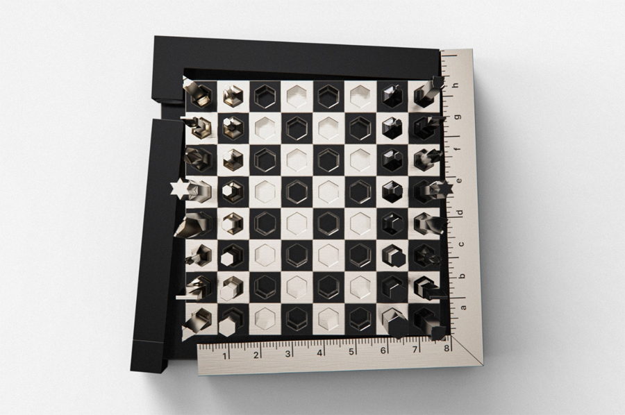 Creative Chess Set Meets Home Tools in a Dual-Function Design Masterpiece