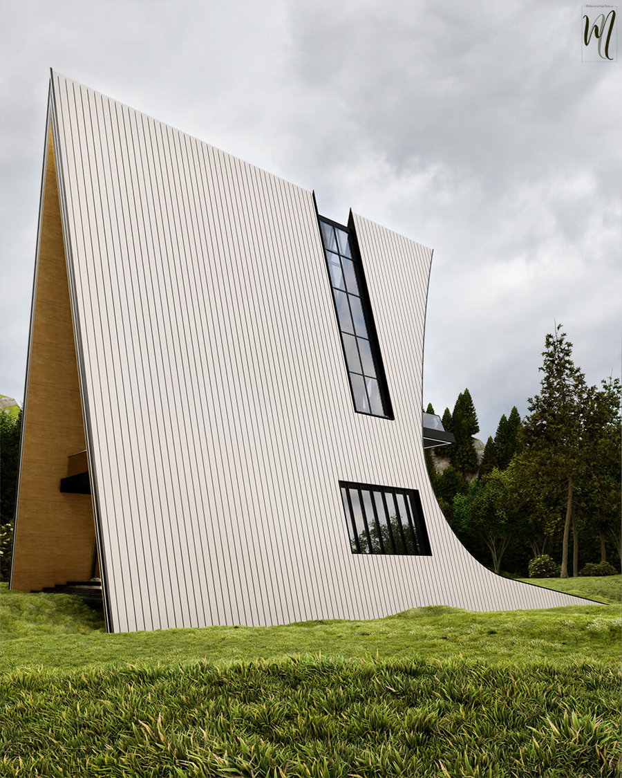 Eco-Friendly Forest Cabin by Mohammadreza Norouz