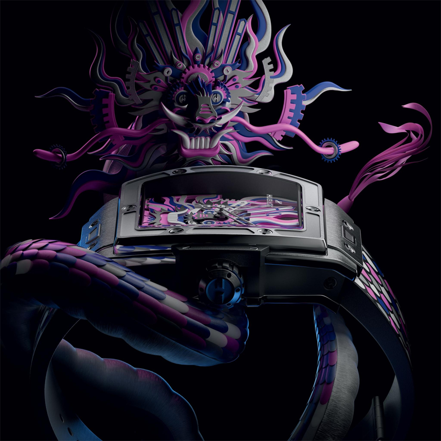 Hublot Spirit Of Big Bang Titanium Dragon