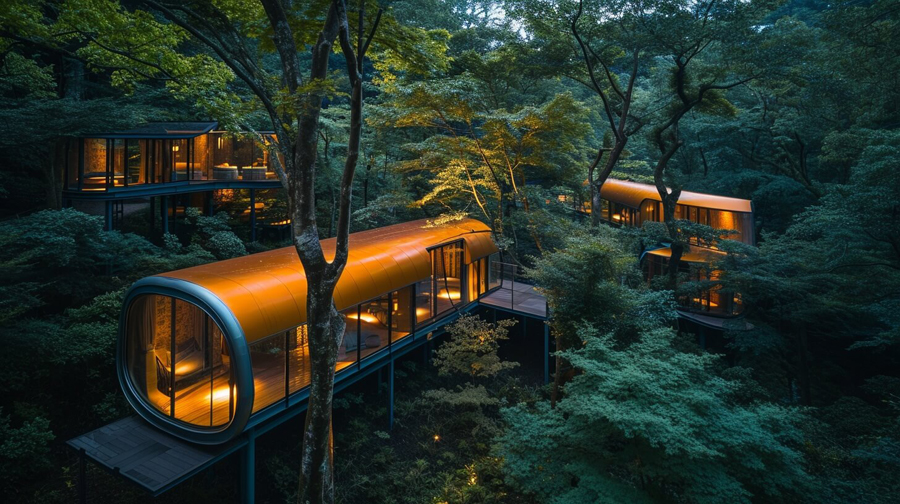 Ultimate Retreat Inside Daigoji Forest's