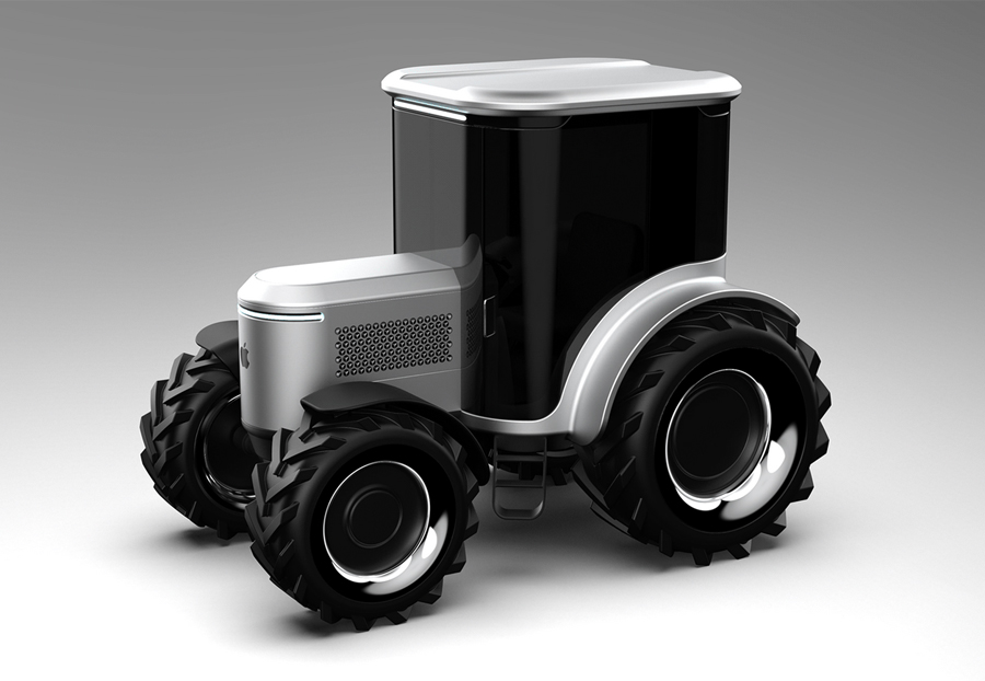 Apple's Electric Tractor Concept: New Horizon in Farming