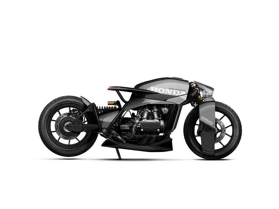 Futuristic Concept Bikes by Barbara Custom Motorcycles