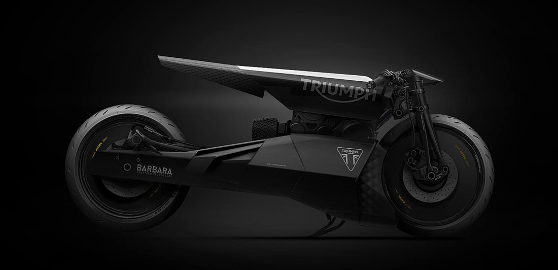 Futuristic Concept Bikes by Barbara Custom Motorcycles