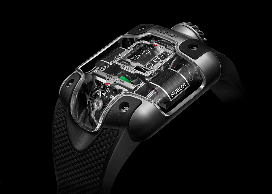 Hublot MP-10 Tourbillon Watch With Linear Mass Automatic Winding System