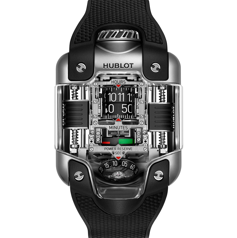 Hublot MP-10 Tourbillon Watch With Linear Mass Automatic Winding System