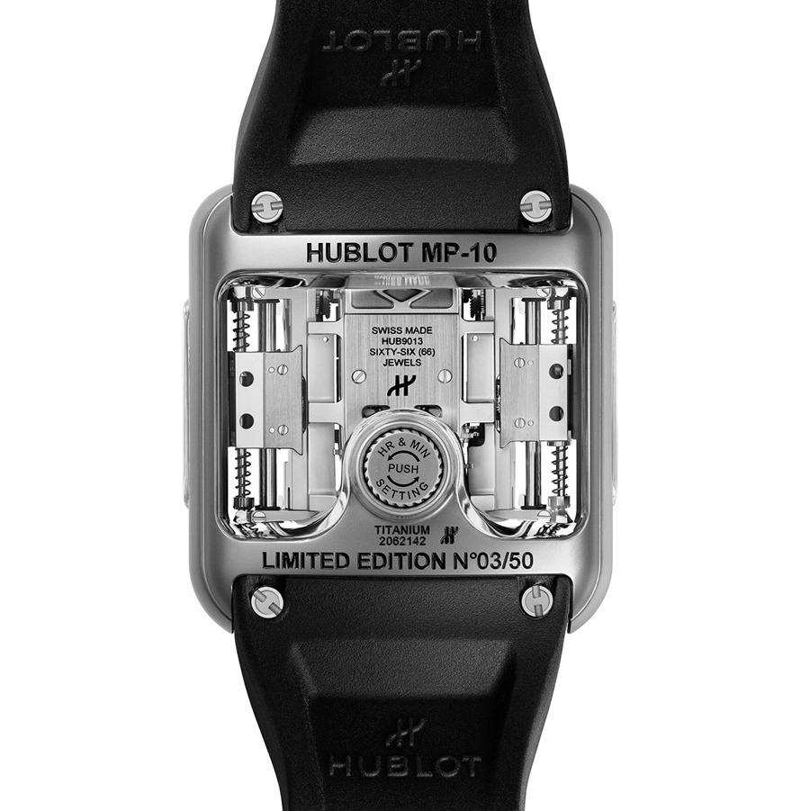 Hublot MP-10 Tourbillon Watch With Linear Mass Automatic Winding System