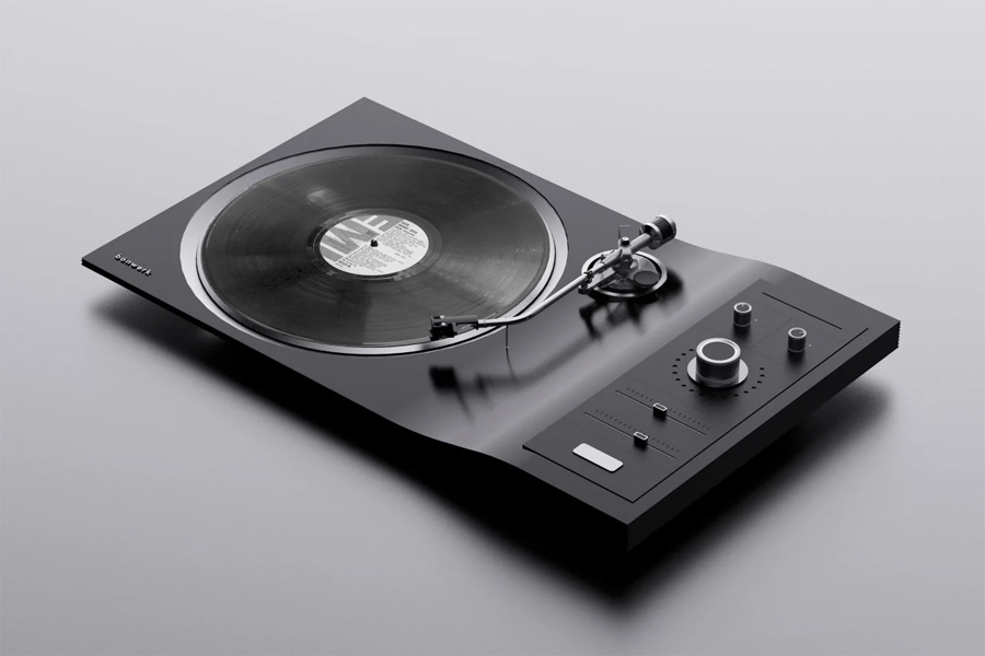 BÖNWERK Turntable: Fusion of Ultra-Thin Design and Futuristic Style