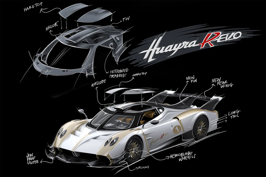 Pagani's Huayra Evo R Sets New Standards for Hypercars with 900 HP of Pure Adrenaline