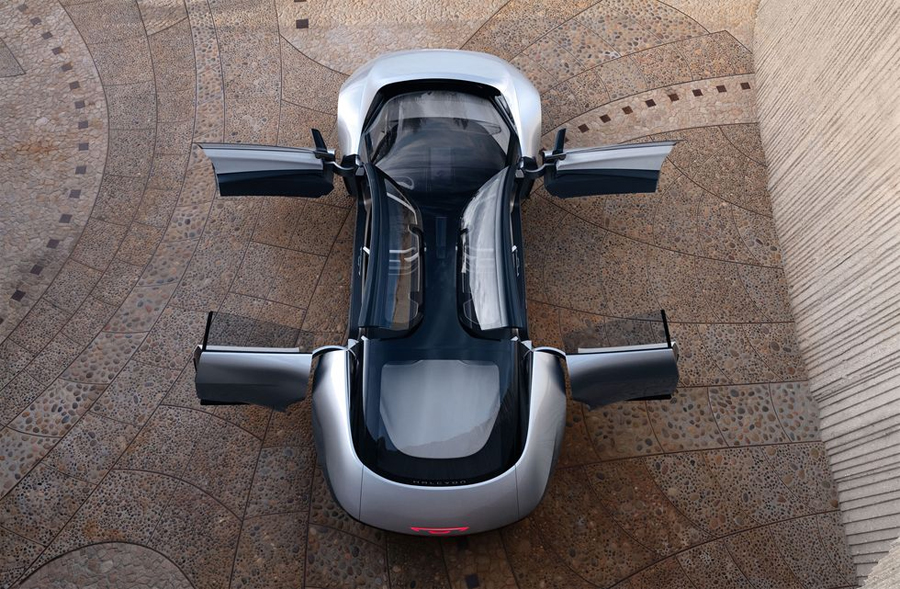 Driving into the Future with Chrysler's Electric Halcyon Concept Car