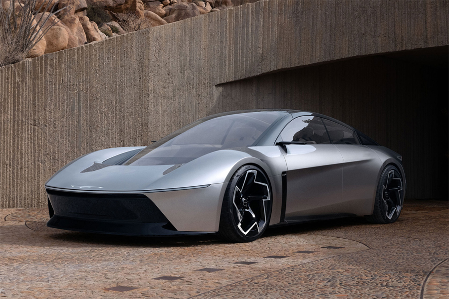 Driving into the Future with Chrysler’s Electric Halcyon Concept Car