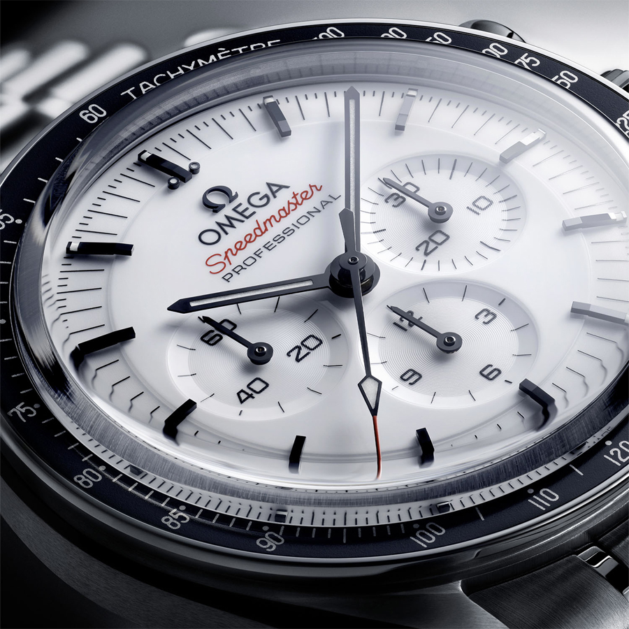 Omega's Speedmaster Goes Bold with White Dial 'Daniel Craig' Edition