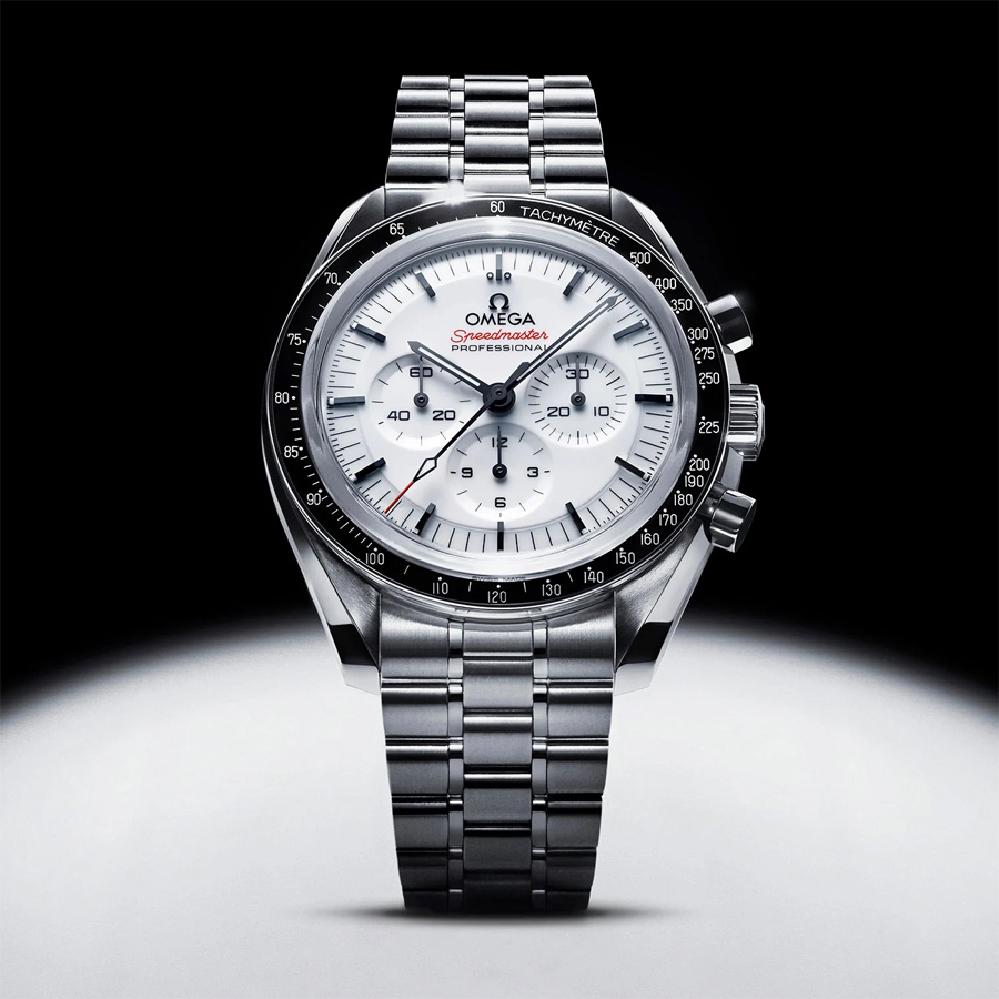 Omega's Speedmaster Goes Bold with White Dial 'Daniel Craig' Edition