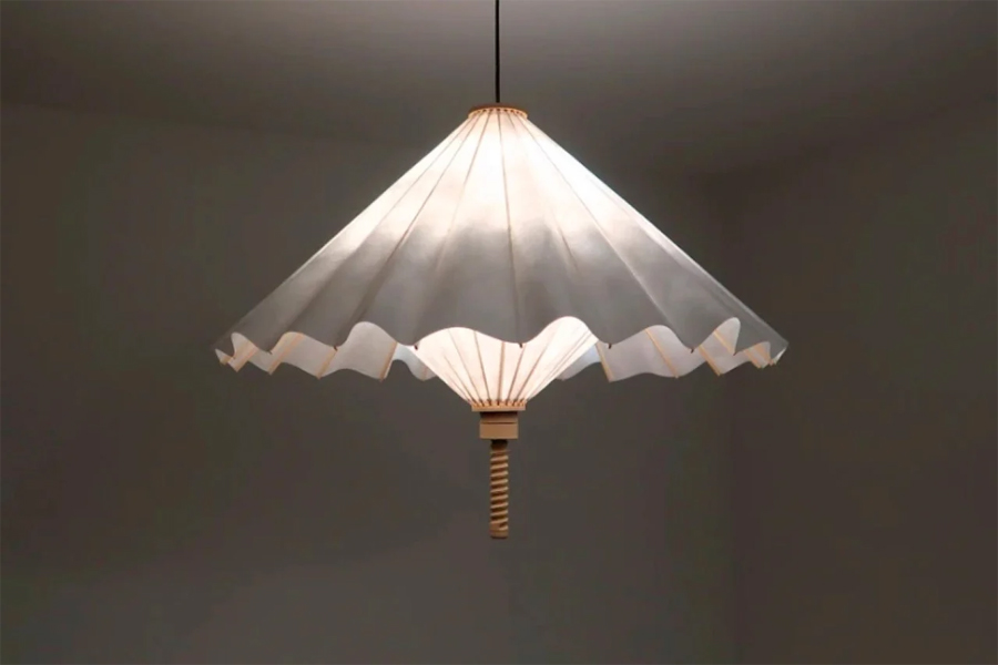 Umbrella-inspired Award-Winning Wagasa Lamp