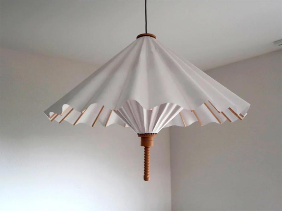 Umbrella-inspired Award-Winning Wagasa Lamp