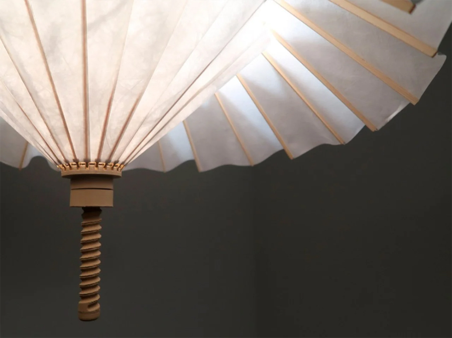 Umbrella-inspired Award-Winning Wagasa Lamp