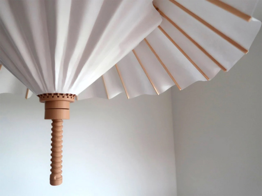 Umbrella-inspired Award-Winning Wagasa Lamp