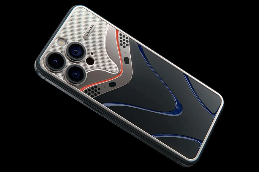 Caviar's Ultra-Luxe Vision Pro-inspired Custom iPhone 15 Pro with $8060 Price Tag