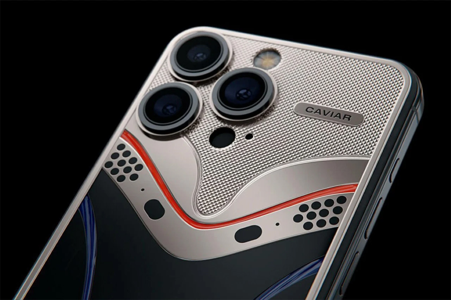 Caviar's Ultra-Luxe Vision Pro-inspired Custom iPhone 15 Pro with $8060 Price Tag
