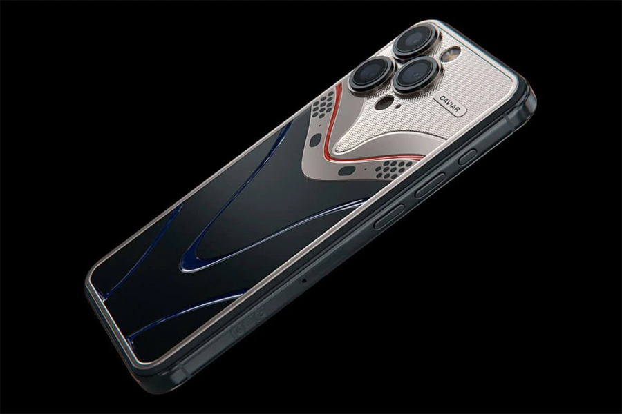 Caviar's Ultra-Luxe Vision Pro-inspired Custom iPhone 15 Pro with $8060 Price Tag