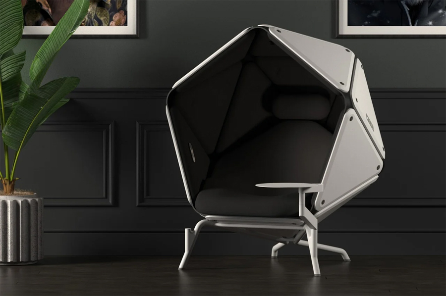 XEO POD Spherical Chair Brings 360-Degree Sound to Your Living Room