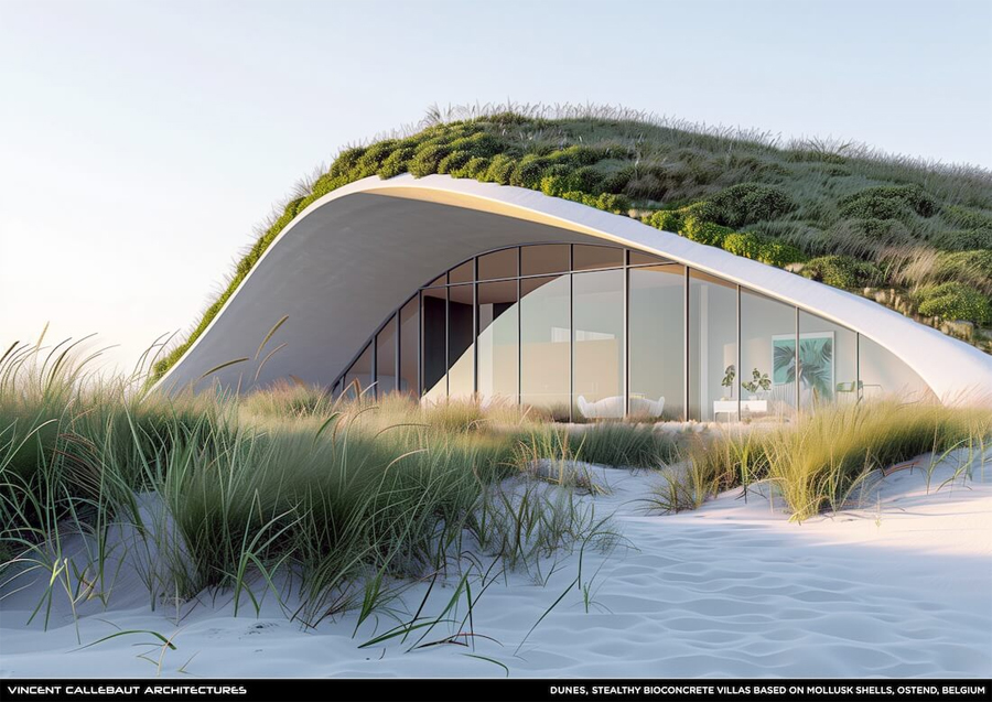 Vincent Callebaut's Homage to Nature with the Dunes Project