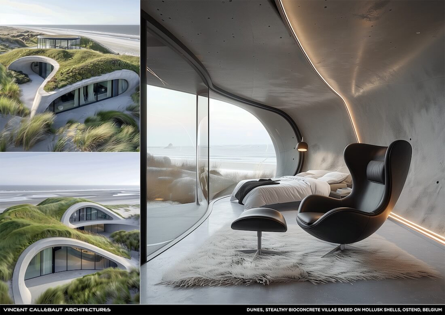 Vincent Callebaut's Homage to Nature with the Dunes Project