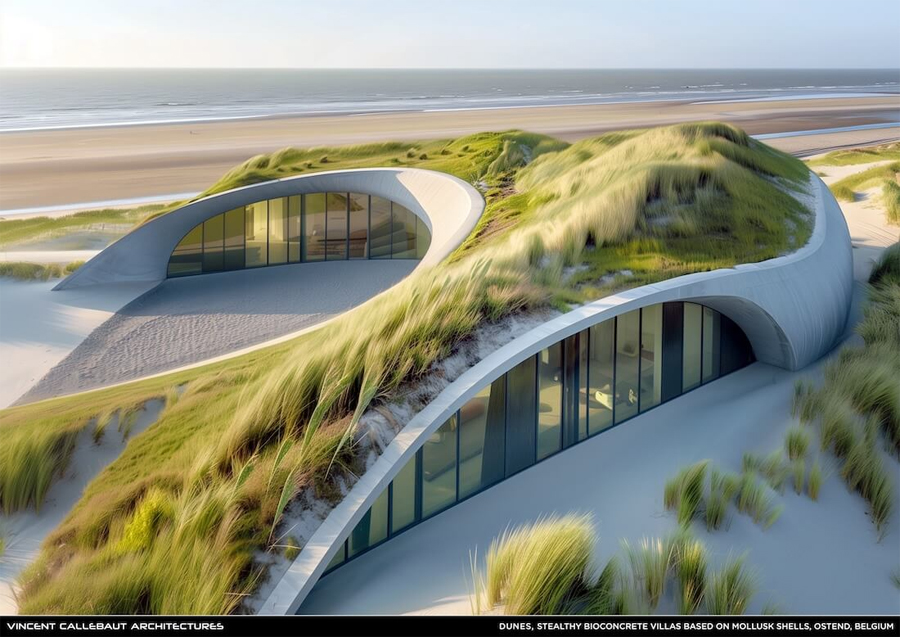 Vincent Callebaut's Homage to Nature with the Dunes Project