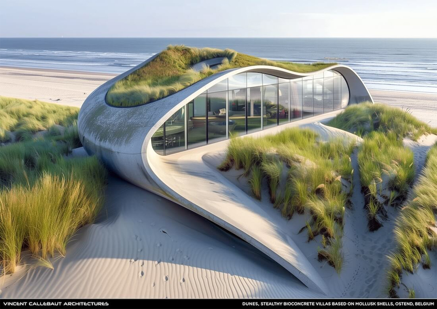 Vincent Callebaut's Homage to Nature with the Dunes Project