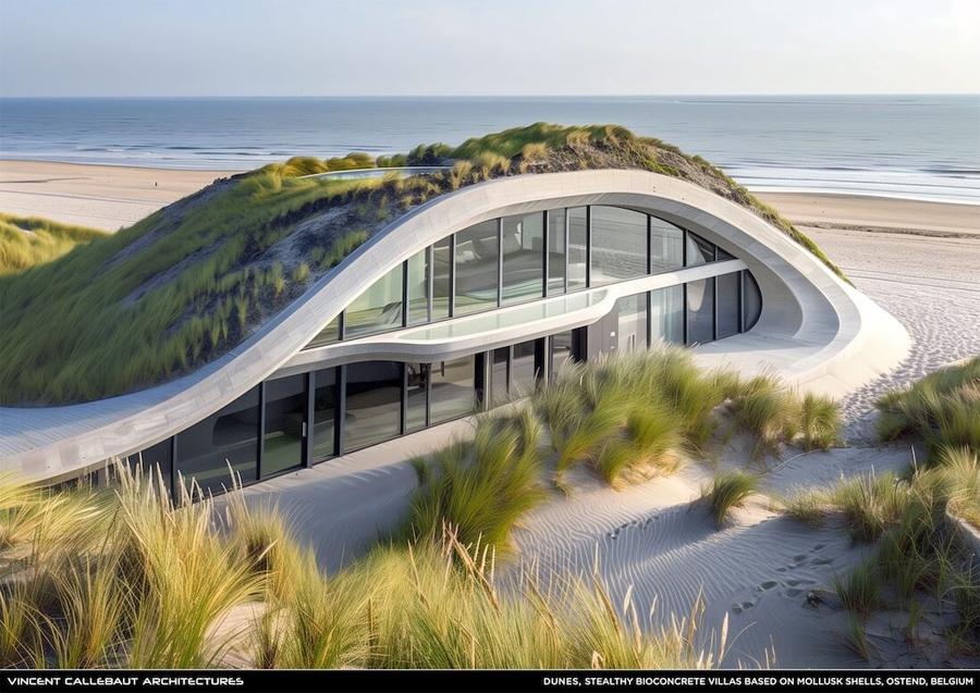 Vincent Callebaut's Homage to Nature with the Dunes Project