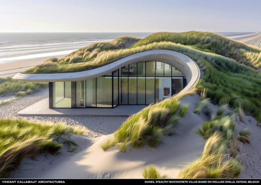 Vincent Callebaut's Homage to Nature with the Dunes Project