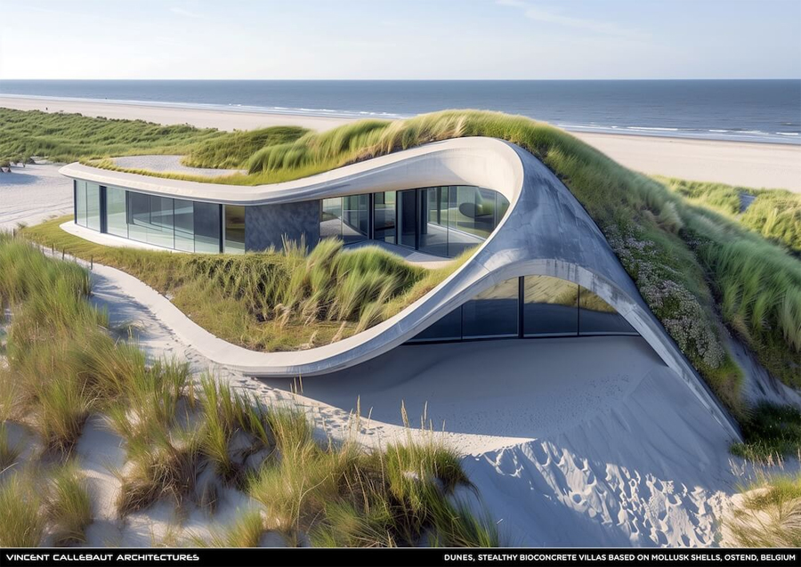 Vincent Callebaut's Homage to Nature with the Dunes Project