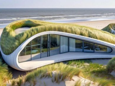 Vincent Callebaut's Homage to Nature with the Dunes Project