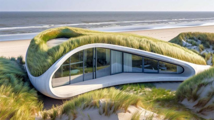 Vincent Callebaut's Homage to Nature with the Dunes Project