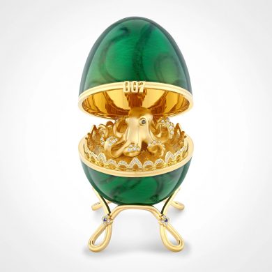 Limited Edition Fabergé x 007 Octopussy Egg Objet