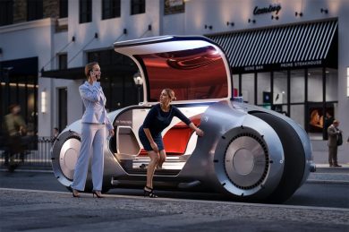 Autonomous Sleeping Pod Concept Turns Your Car into a Mobile Hotel