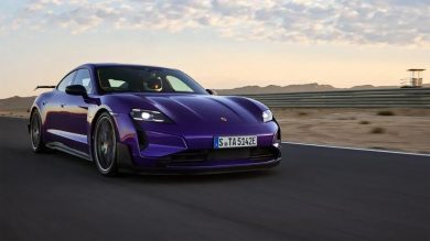 Record-Breaking Speed with Porsche Taycan Turbo GT Electric Supercar
