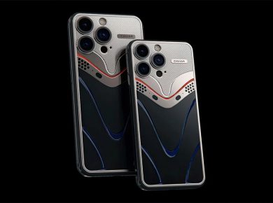 Caviar's Ultra-Luxe Vision Pro-inspired Custom iPhone 15 Pro with $8060 Price Tag