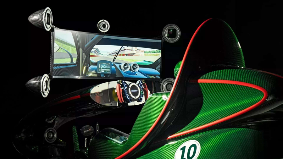 Pagani Blends Reality and Virtual Thrills with Huayra R Racing Simulator